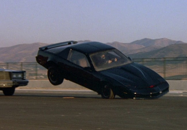 KITT Ιππότης της ασφάλτου επική ρετρό διαφήμιση Express Service