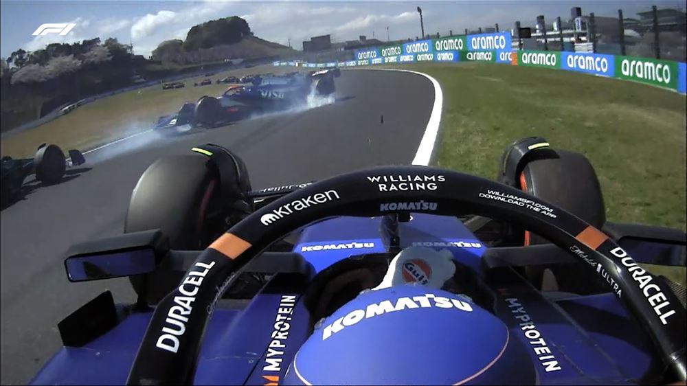 F1 Grand Prix Ιαπωνίας Αγώνας Albon