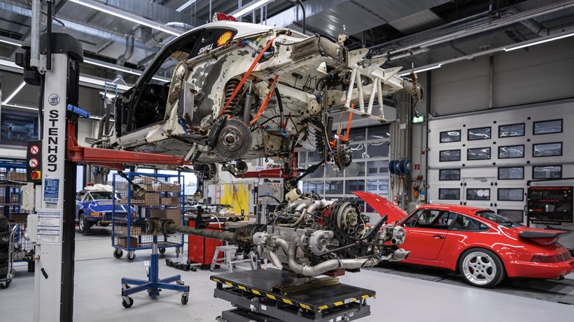 Porsche 959 Paris Dakar αναπαλαίωση