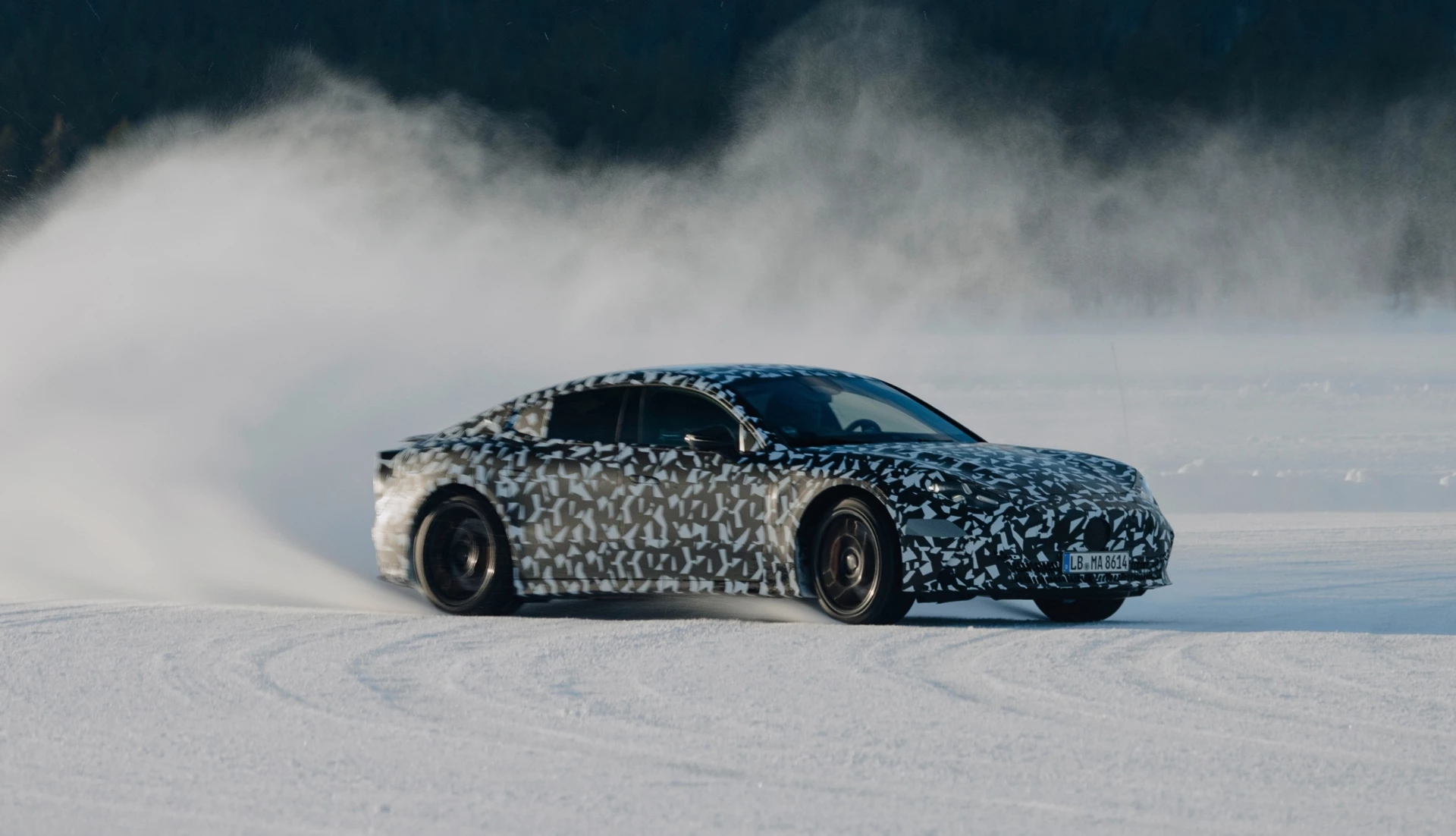 Gabriel Macht Mercedes-AMG GT 4-Door Coupe