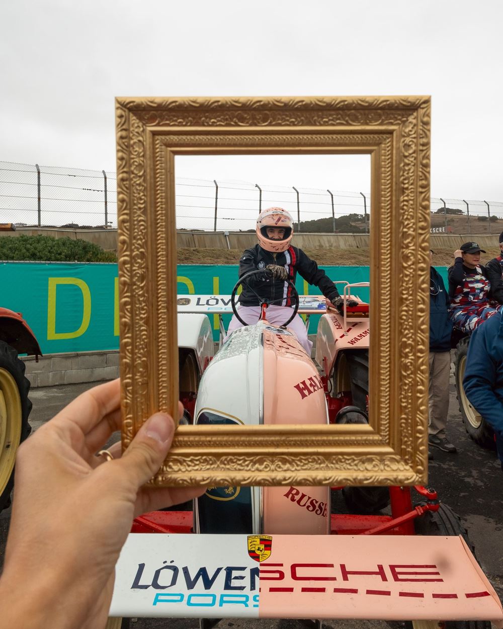 Porsche Rennsport Reunion 7 αγώνας με τρακτέρ
