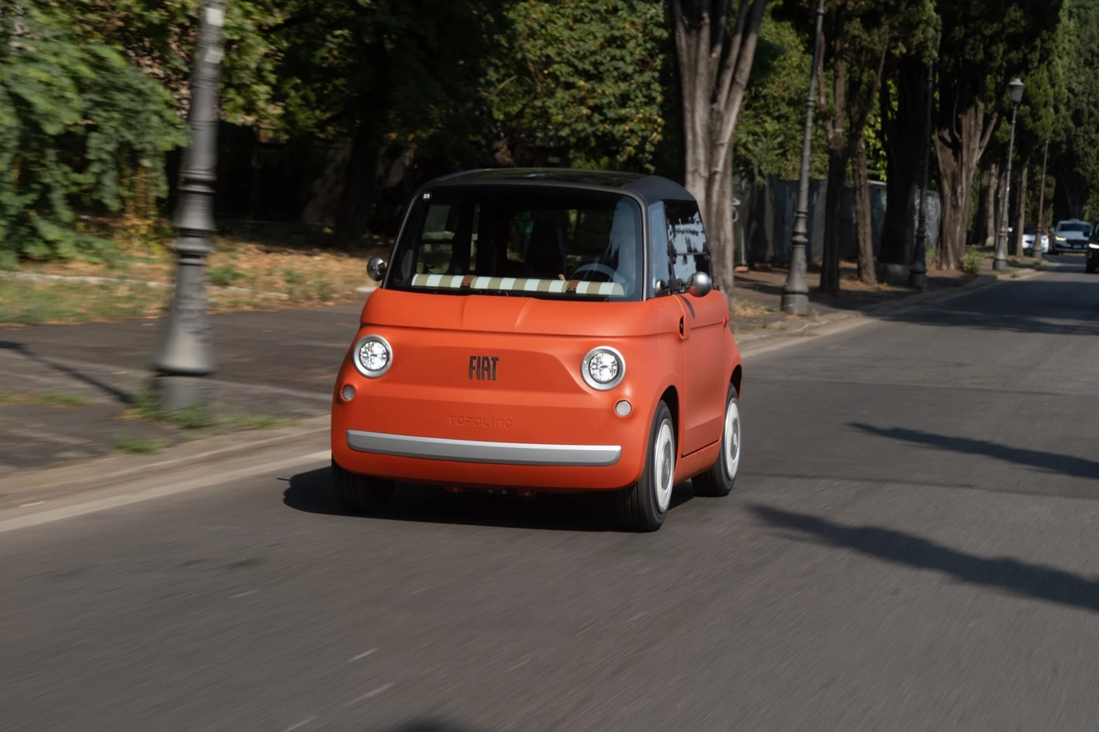 Παρουσίαση Fiat Topolino στο Βατικανό