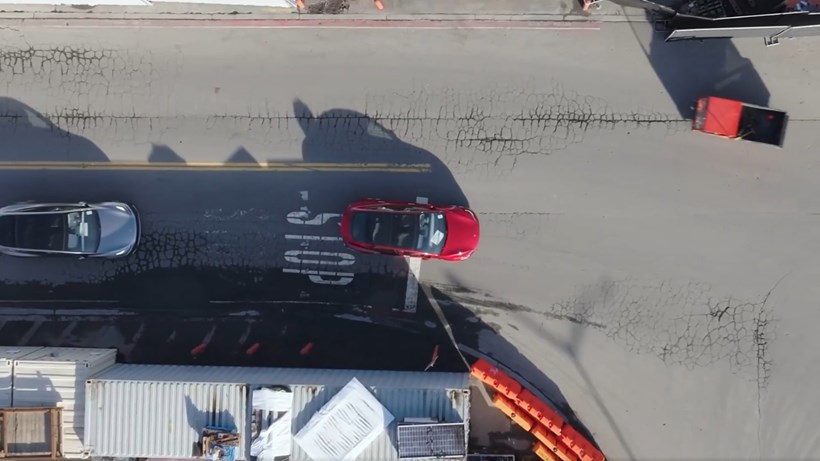 Tesla self driving