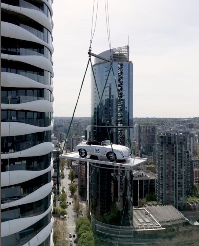Porsche 356 58ος όροφος κτίριο Vancouver