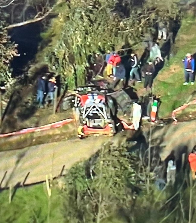WRC Ράλι Χιλής Lappi ατύχημα