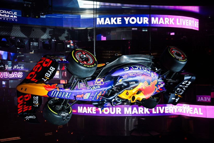 F1 Las Vegas GP Red Bull Livery