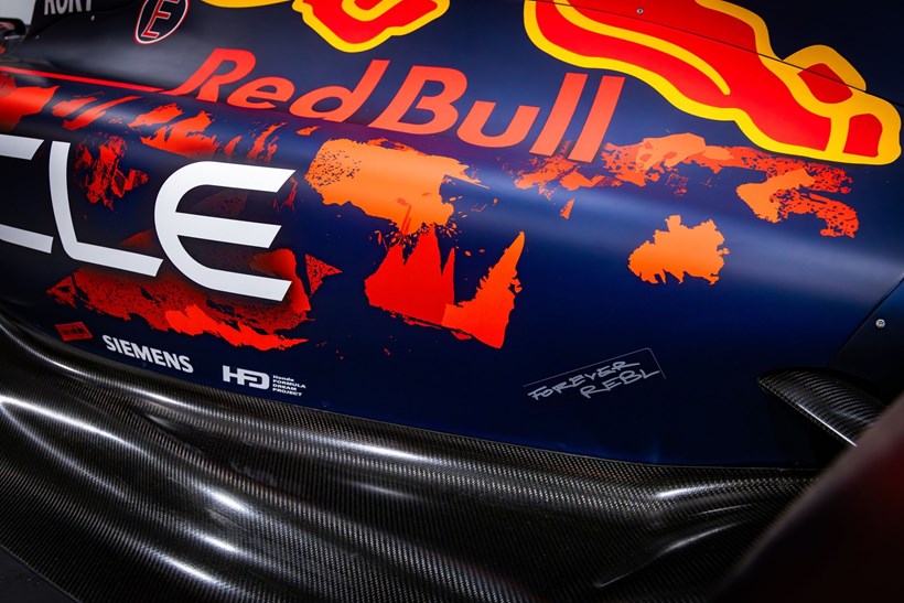Red Bull Silverstone νέα χρώματα
