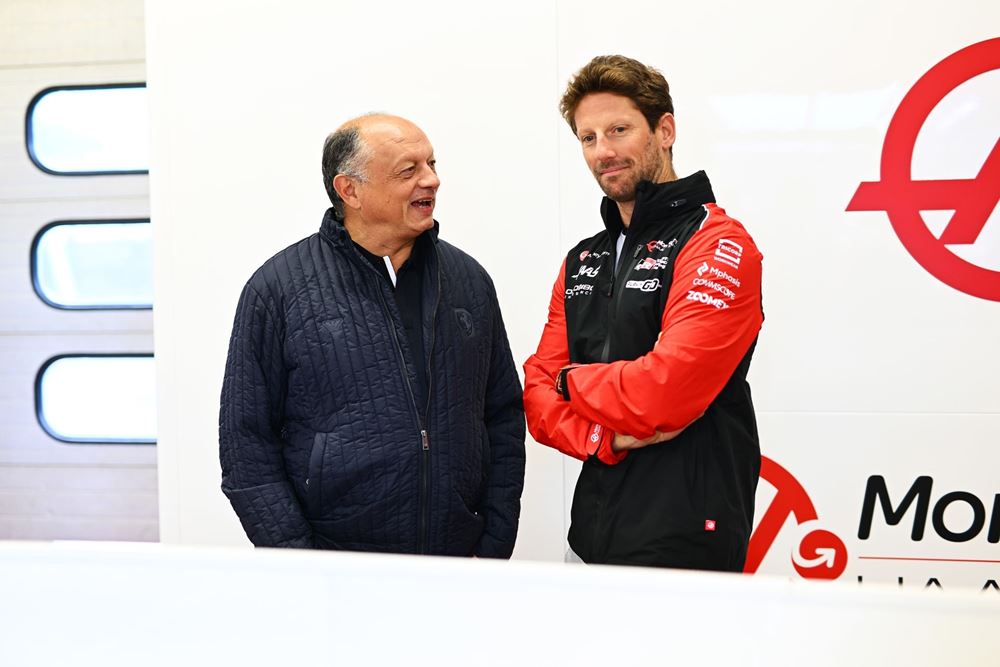 Romain Grosjean Haas επιστροφή