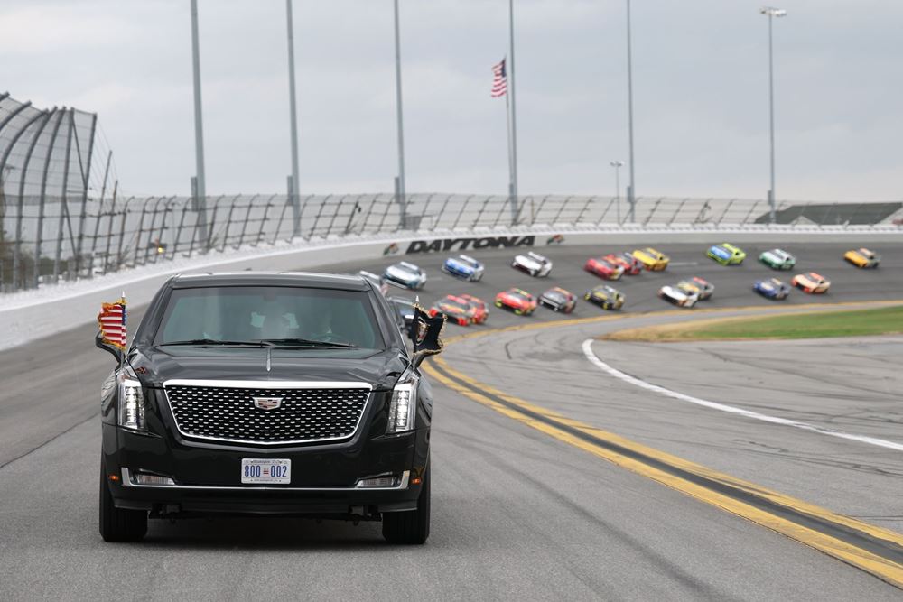 Nascar Daytona 2025 Ντόναλντ Τραμπ The Beast