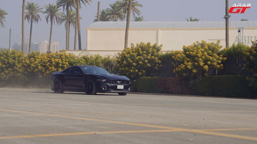 Mustang GT 800PS Ατύχημα Ιράκ