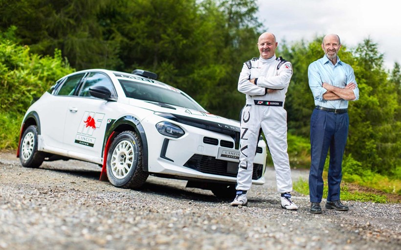 Lancia Ypsilon Rally 4 HF me Miki Biasion