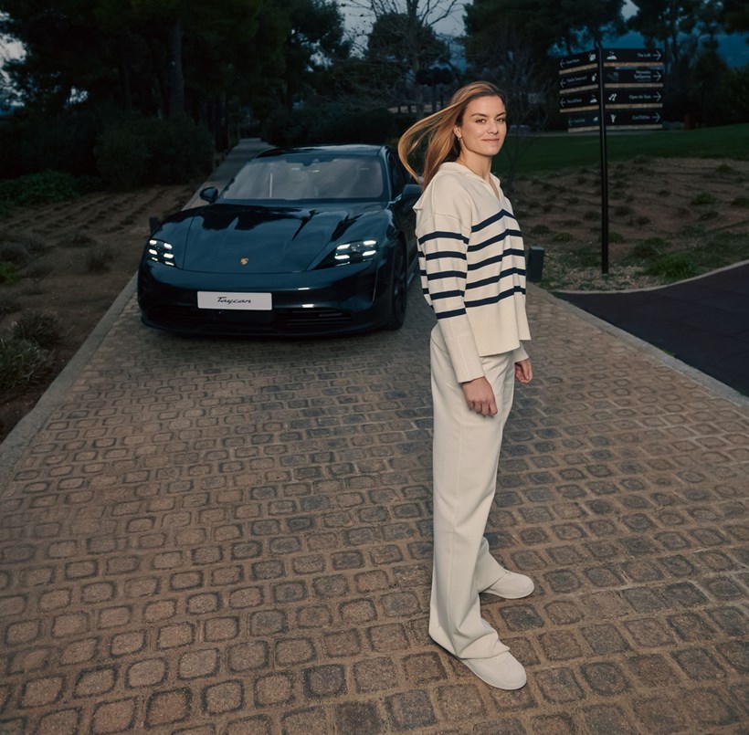 Maria Sakkari Porsche Greece