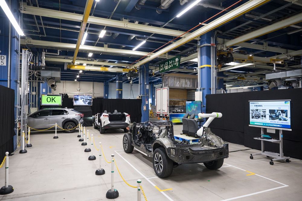 Toyota gigapress εργοστάσιο Ιαπωνια