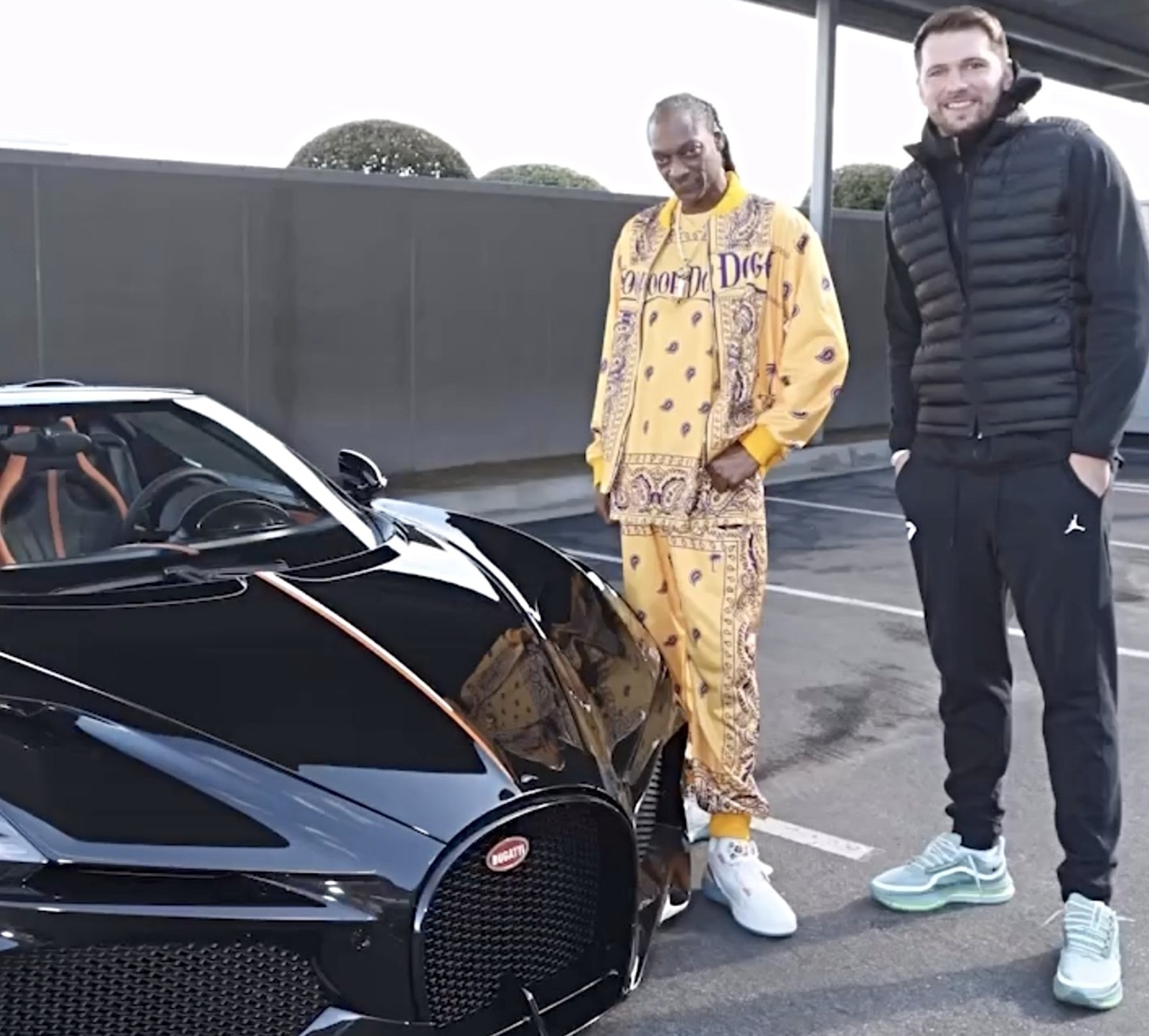 Snoop Dogg & Luka Doncic Bugatti Mistral