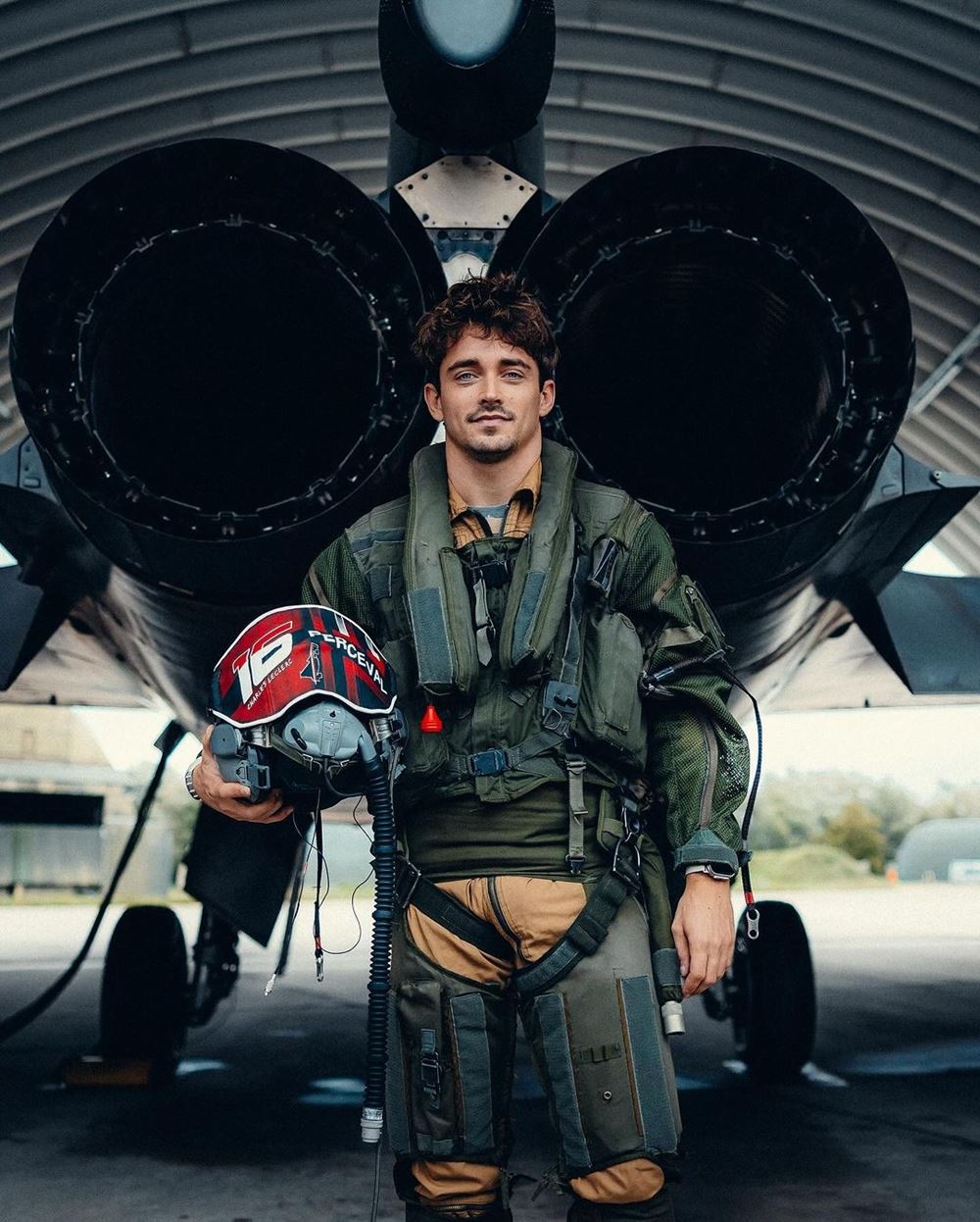 Charles Leclerc μαχητικό αεροσκάφος Rafale ντοκιμαντέρ Canal+
