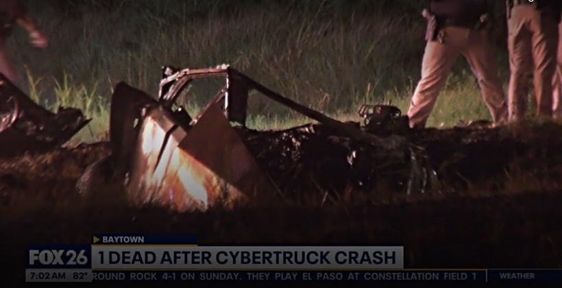 Cybertruck accident