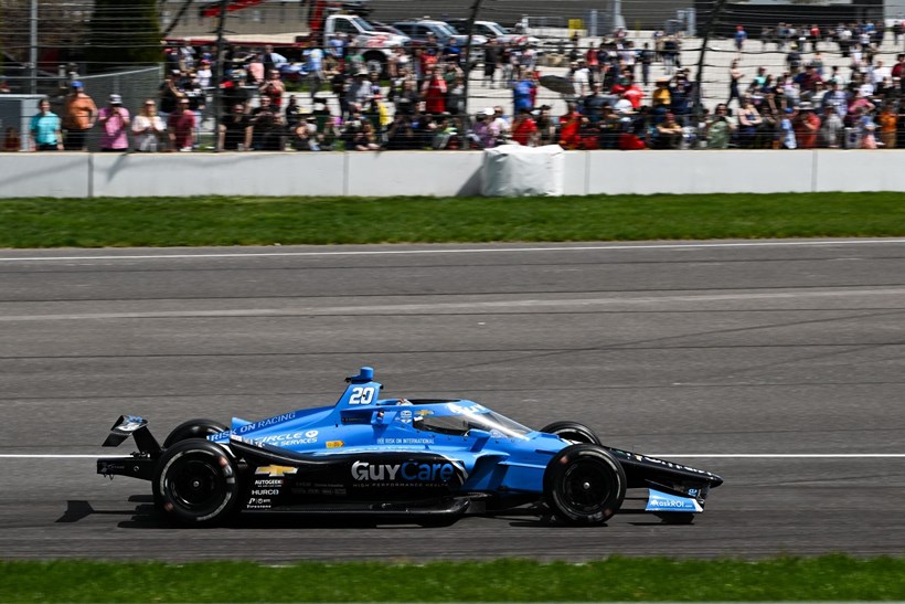 Ολική έκλειψη Σελήνης 2024 Indianapolis Motor Speedway Indycar