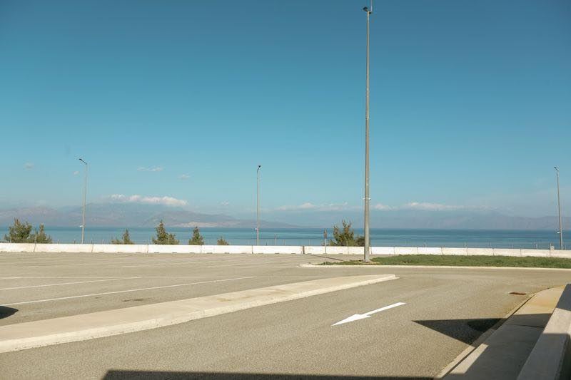 Ολυμπία Οδός Πάρκινγ φορτηγών Ακράτα