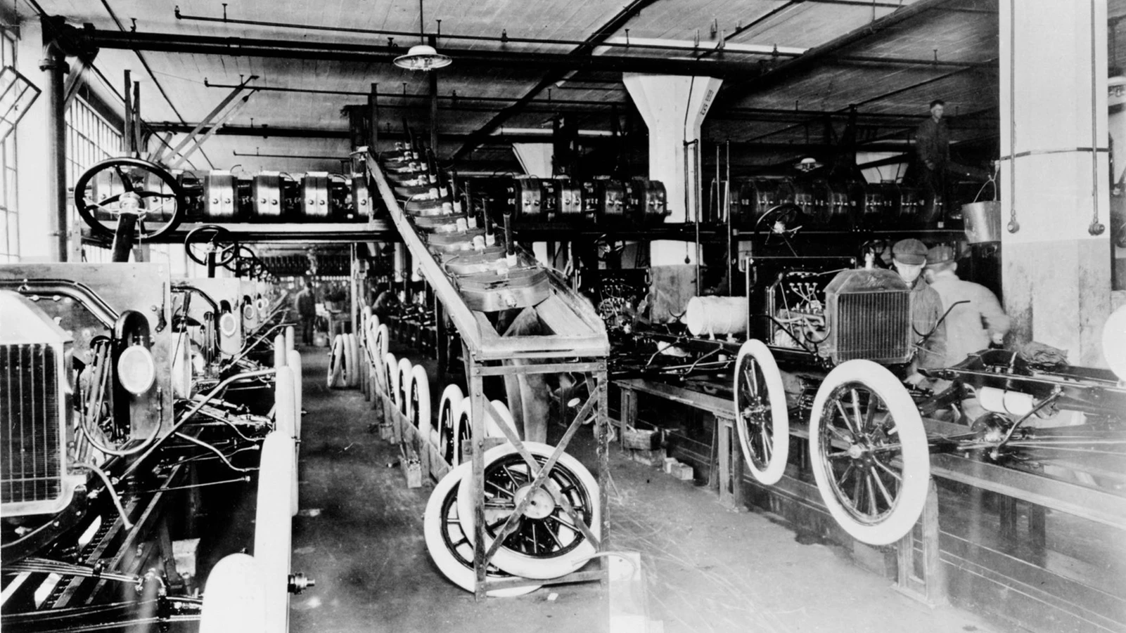 Ford Model T γραμμή παραγωγής ιστορία της εταιρείας