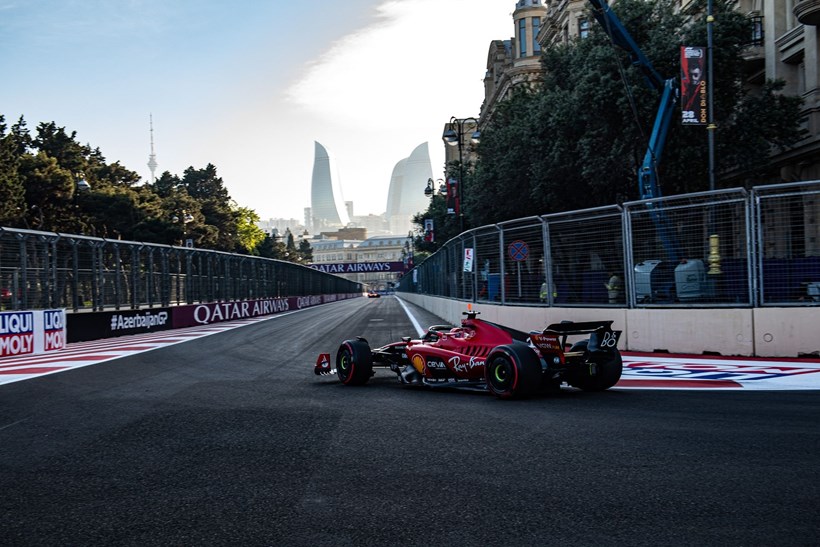 F1 GP Αζερμπαϊτζάν Αγώνας Leclerc