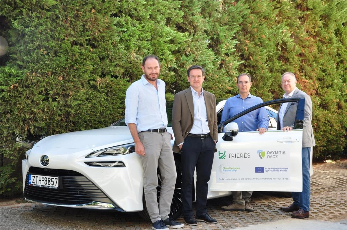 Κοιλάδα Υδρογόνο Ολυμπία Οδός Toyota Mirai