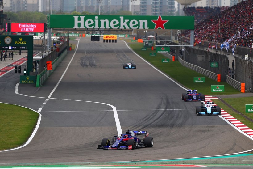 F1 Grand Prix Κίνας Προαναγγελία