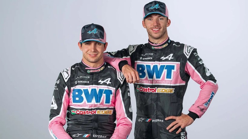 F1 Las Vegas GP Alpine Livery