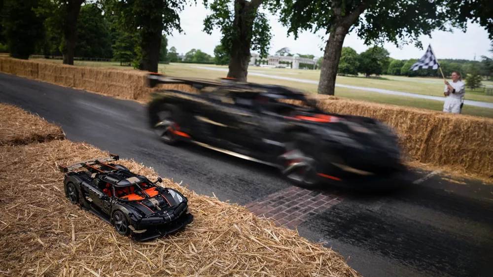 Koenigsegg Sadair's Spear LEGO goodwood
