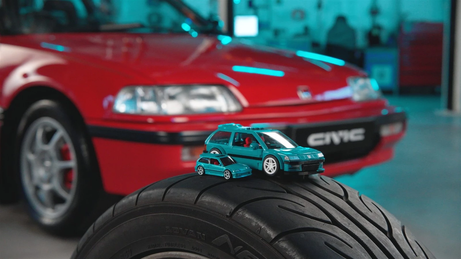 Honda Civic Hot Wheels Mattel