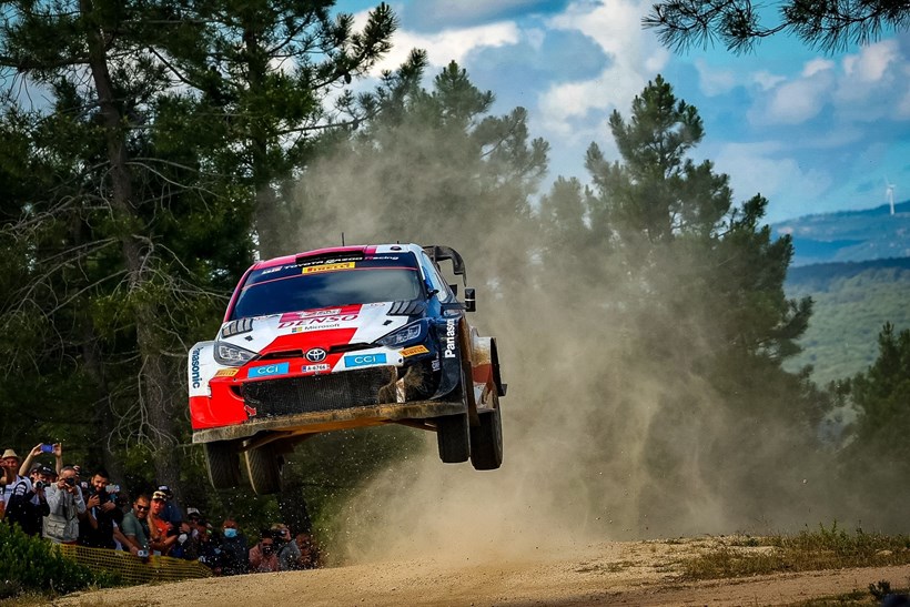 Sebastien Ogier Ράλι Σαρδηνίας Toyota Yaris WRC