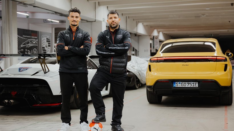Sergio Aguero Porsche Formula E