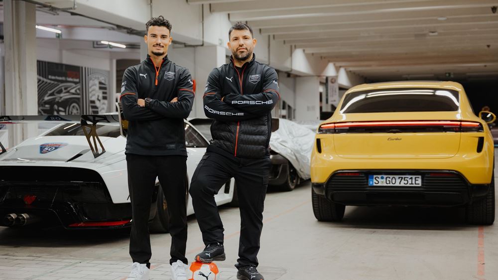 Sergio Aguero Porsche Formula E