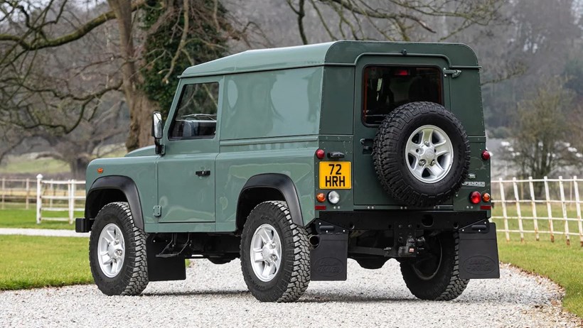 Land Rover Defender auction
