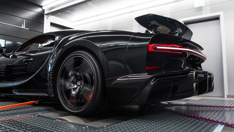 Bugatti Chiron Super Sport στο δυναμόμετρο