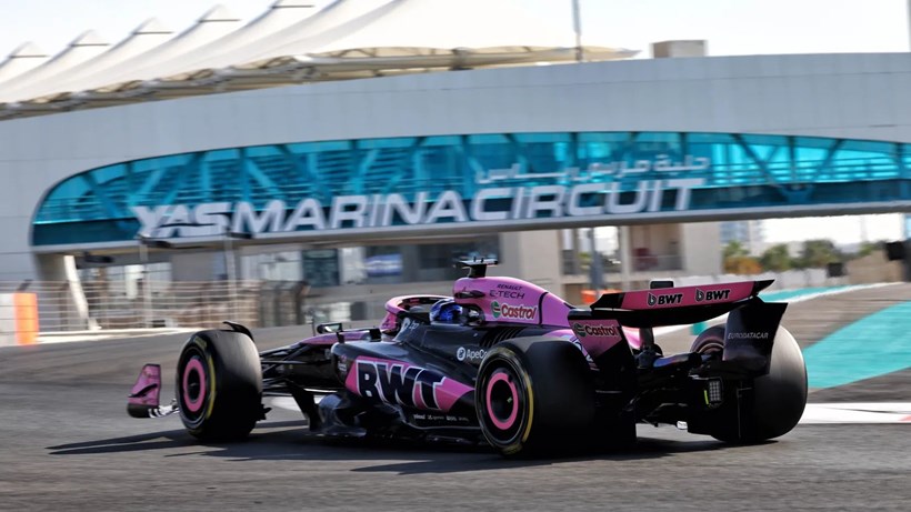 F1 δοκιμές ελαστικών 2024 Alpine