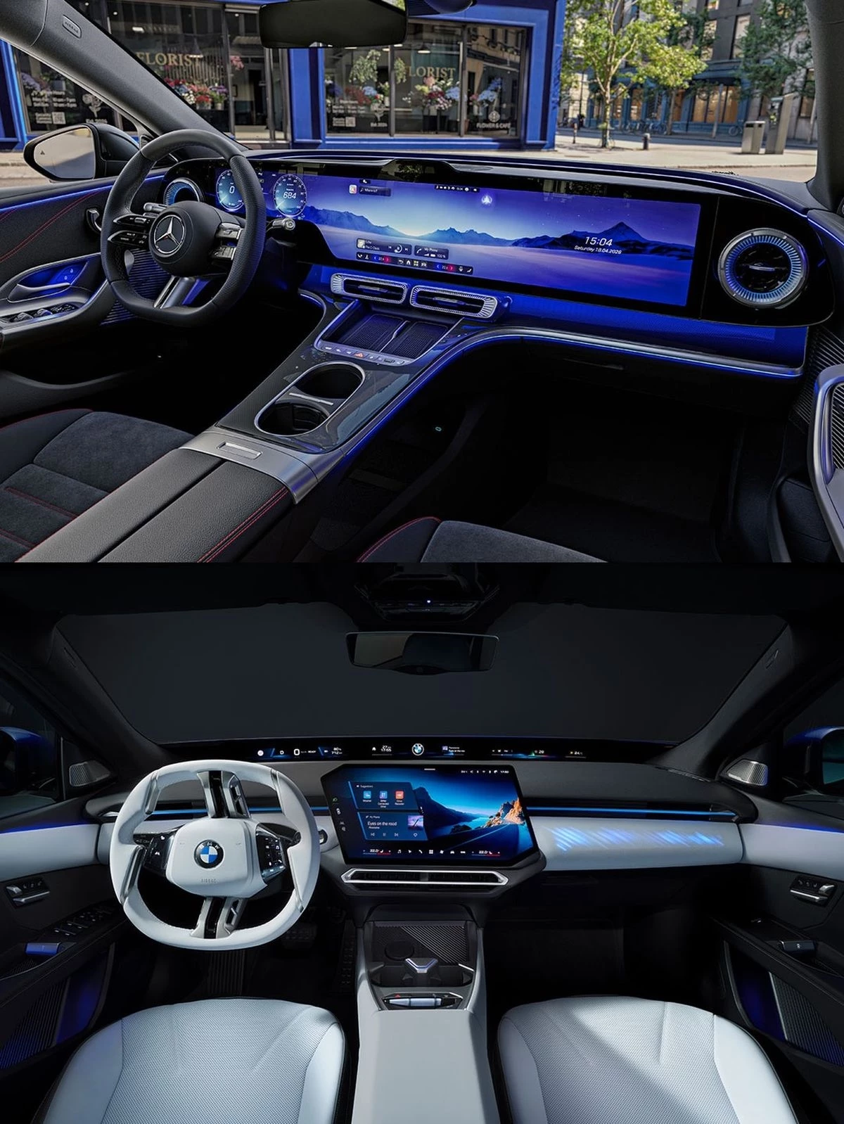 Mercedes C400 Vs BMW i3