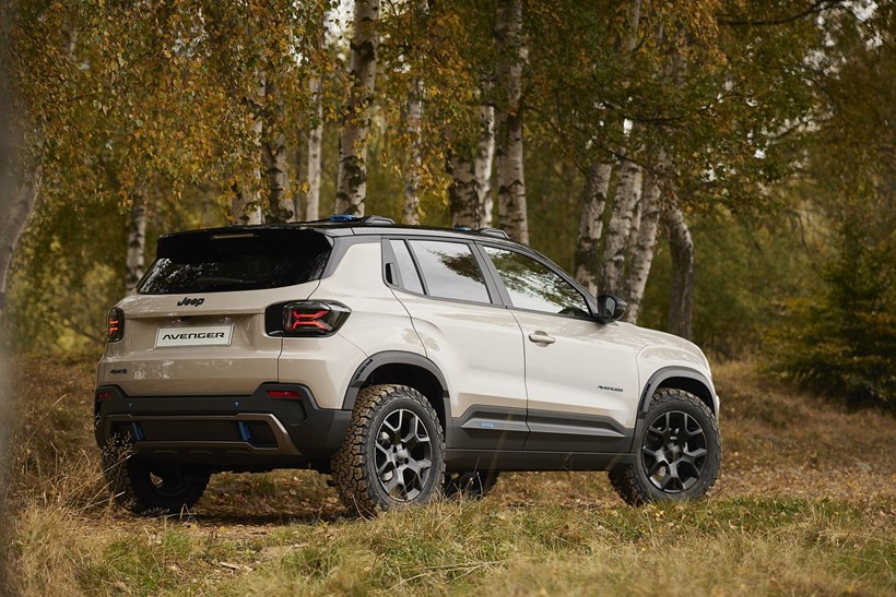 Jeep Avenger 4X4 Concept Paris Motor Show