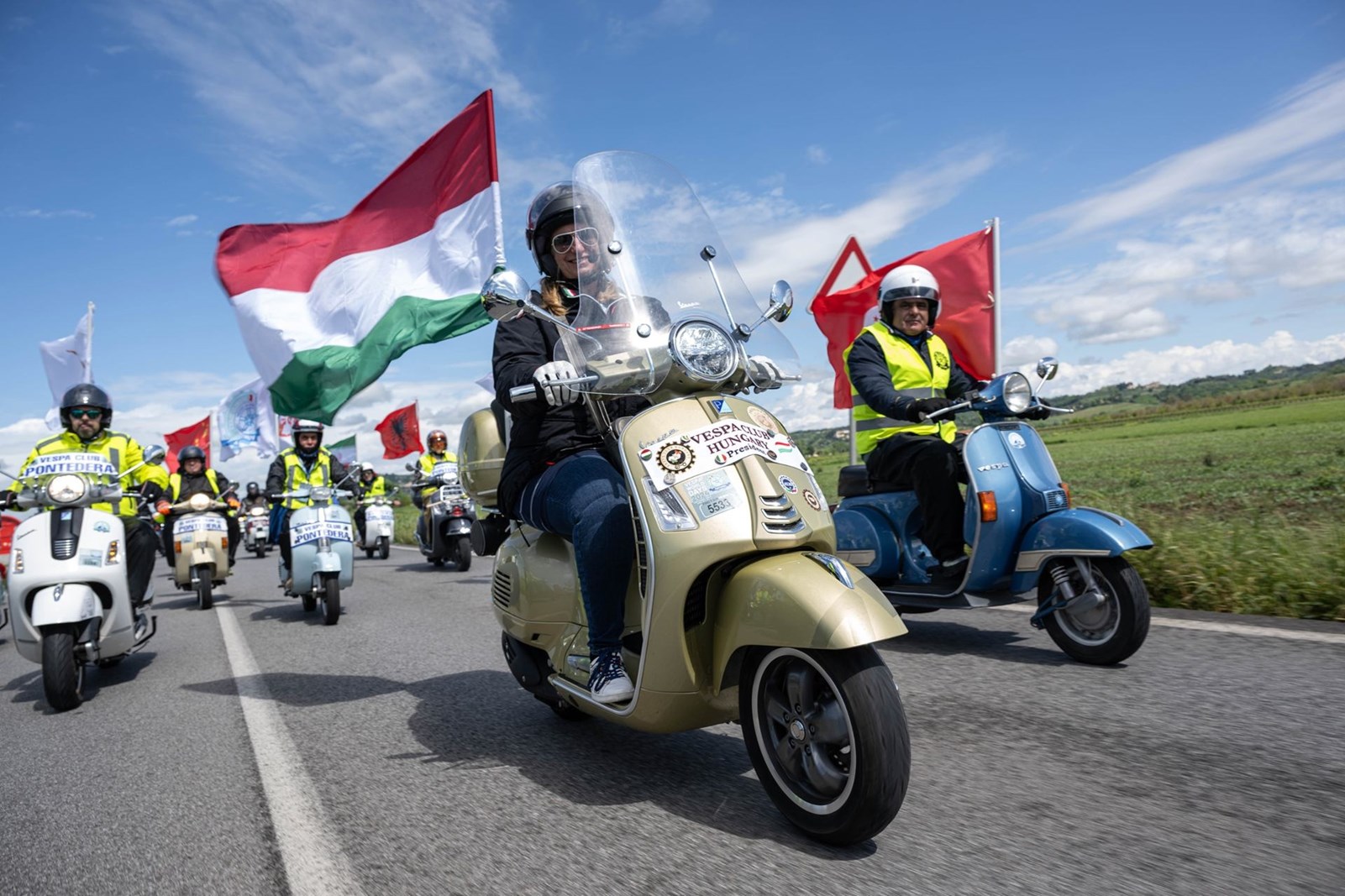 Vespa εορτασμός 80 ετών παραγωγής