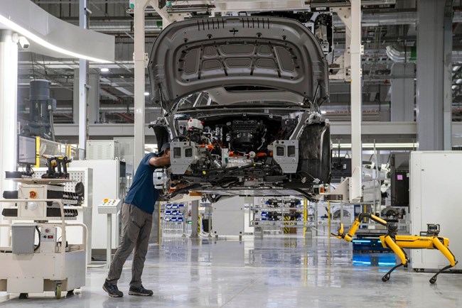 Hyundai production plant