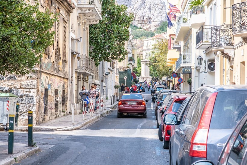 Αθήνα κυκλοφορία αυτοκινήτων