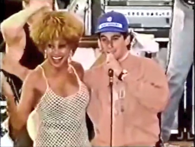 Tina Turner Ayrton Senna Australia 1993