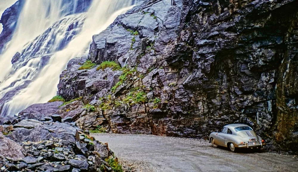Porsche 356 road trip 1955