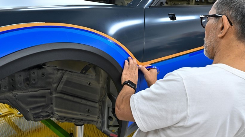 Porsche γραμμή παραγωγής