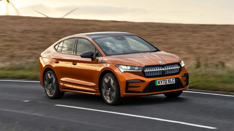 Aerodynamic Skoda Enyaq
