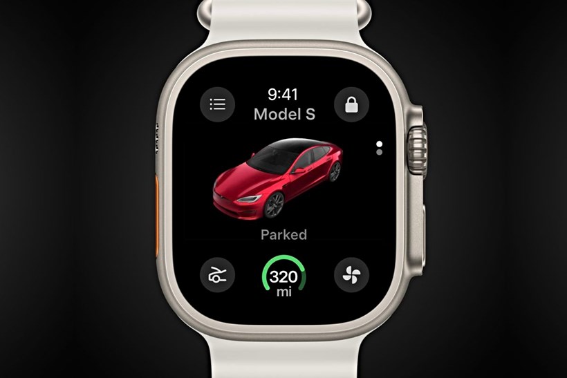 Tesla app Apple Watch