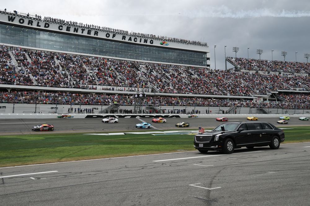 Nascar Daytona 2025 Ντόναλντ Τραμπ The Beast