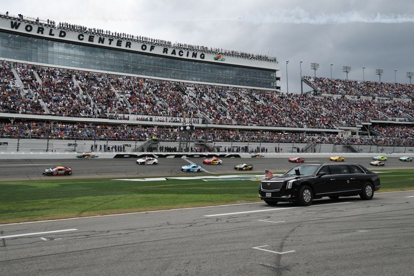 Nascar Daytona 2025 Ντόναλντ Τραμπ The Beast