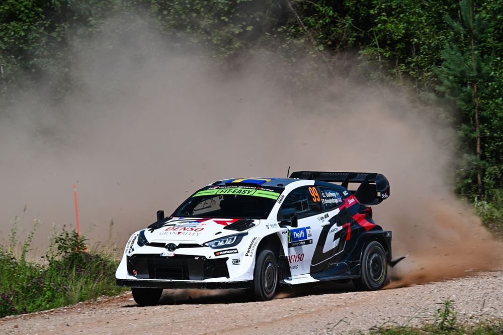 Oliver Solberg Toyota WRC Ράλι Εσθονίας