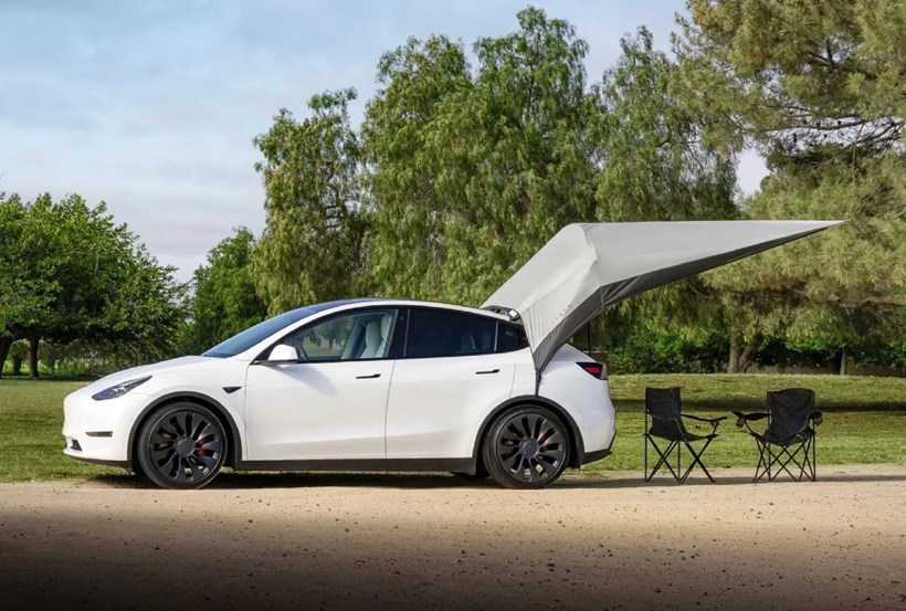 Tesla Model Y canopy