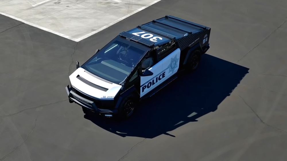Tesla Cybertruck περιπολικό Las Vegas